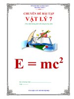 Ebook chuyên đề bài tập môn Vật Lý lớp 7 | Vật lý, Lớp 7 - Ôn Luyện