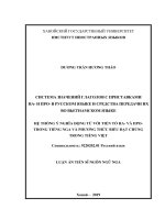 hệ thống ý nghĩa động từ với tiền tố на  và про  trong tiếng nga và phương thức biểu đạt chúng trong tiếng việt 