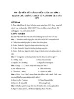 tài liệu ôn tập cho học sinh học tập tại nhà trong thời gian nghỉ học phòng dịch bệnh viêm đường hô hấp cấp do chủng mới của