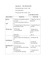 Chủ đề: Bé thích đi bằng phương tiện giao thông gì