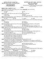 Đề thi học kì 2 Vật Lý lớp 8 - Đề số (4) | Vật lý, Lớp 8 - Ôn Luyện