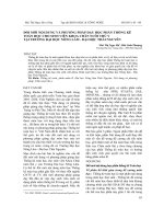 ĐỔI MỚI NỘI DUNG VÀ PHƯƠNG PHÁP DẠY HỌC PHẦN THỐNG KÊ  TOÁN HỌC CHO SINH VIÊN KHOA CHĂN NUÔI THÚ Y  TẠI TRƯỜNG ĐẠI HỌC NÔNG LÂM - ĐẠI HỌC THÁI NGUYÊN