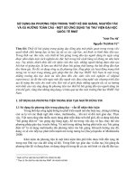 Sử dụng đa phương tiện trong thiết kế bài giảng, nguyên tắc và xu hướng toàn cầu - một số ứng dụng tại thư viện Đại học Quốc tế RMIT