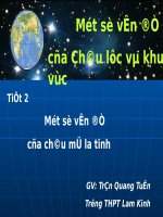 Tiet 07  mot so van de cua my latinh 