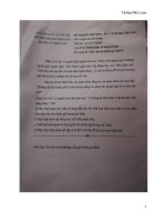 Đề thi cuối học kỳ I năm học 2019-2020 môn Logic học đại cương - ĐH Khoa học Xã hội và Nhân văn