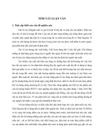 Nghiên cứu các yếu tố ảnh hưởng tới việc sản xuất Chè theo tiêu chuẩn Vietgap của các hộ gia đình trồng Chè ở Thái Nguyên