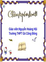 Tiet 44  cac nhan to anh huong den phat trien va phan bo nganh giao thong 