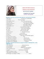 BÀI tập NGÀY 21 8 