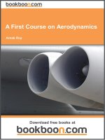 A First Course on Aerodynamics - eBooks and textbooks from bookboon.com