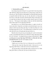 Nâng cao hiệu quả cho vay tại Ngân hàng thương mại cổ phần Đầu tư và Phát triển Việt Nam - Chi nhánh Hà Nam