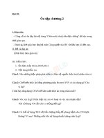 Giáo án Công nghệ 10 bài 39 Ôn tập chương 2 | Lớp 10, Công Nghệ - Ôn Luyện