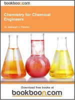 Chemistry for Chemical Engineers  - eBooks and textbooks from bookboon.com
