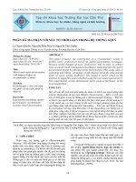 Phân rã ma trận với yếu tố thời gian trong hệ thống gợi ý