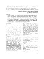 XÁC ĐỊNH SEROTYPE, ĐỘC LỰC VÀ KHẢ NĂNG KHÁNG KHÁNG SINH CỦA 3 LOẠI VI KHUẨN GÂY BỆNH VIÊM PHỔI Ở LỢN TẠI TUYÊN QUANG