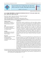 Lựa chọn mô hình và tham số cho bài toán tư vấn lọc cộng tác dựa trên đồ thị đánh giá