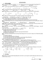 Đề ôn tập học kì 1 lớp 10 số 4