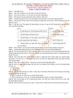 Bài tập Vật lí 10 theo chuyên đề - Chuơng 1