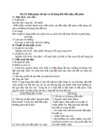 Giáo án Công nghệ 10 bài 10 Biện pháp cải tạo và sử dụng đất mặn đất phèn | Lớp 10, Công Nghệ - Ôn Luyện