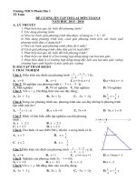 Toán 8 Đề kiểm tra Đề cương ôn thi lại Toán 8 DUNG