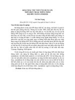 Khai thác thư viện ứng dụng GPS trên điện thoại thông minh