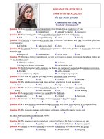 BÀI tập NGÀY 27 8 