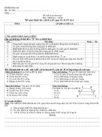 Toán 8 Hình Học Đề kiểm tra hình học 8 chương i_95603