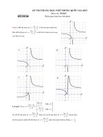 Đề thi thử đại học có đáp án chi tiết môn toán năm 2017 mã vip 09 | Toán học, Đề thi đại học - Ôn Luyện