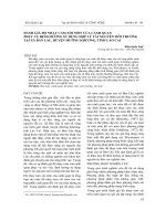 ĐÁNH GIÁ ĐỘ NHẠY CẢM XÓI MÒN CỦA CẢNH QUAN  PHỤC VỤ ĐỊNH HƯỚNG SỬ DỤNG HỢP LÝ TÀI NGUYÊN MÔI TRƯỜNG TẠI XÃ BẢN LẦU, HUYỆN MƯỜNG KHƯƠNG, TỈNH LÀO CAI