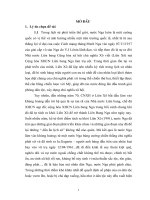 Chính sách của nga đối với khu vực trung á dưới thời tổng thống v  putin (2000  2008)