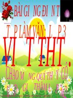 bài Tập làm văn - Viết thư | Ngữ văn, Lớp 3 - Ôn Luyện