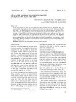 CÔNG NGHỆ SÀNG LỌC ẢO, DOCKING PROTEIN VÀ MỘT SỐ ỨNG DỤNG TIÊU BIỂU