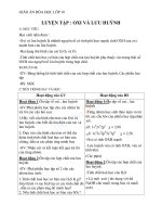 Giáo án Hóa học 10 bài 34 Luyện tập oxi và lưu huỳnh | Lớp 10, Hóa học - Ôn Luyện