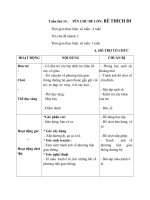 giáo án tuần phụ 1: Tết trung thu