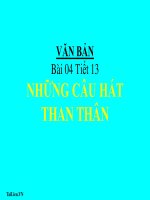 Những câu hát than thân | Ngữ văn, Lớp 7 - Ôn Luyện