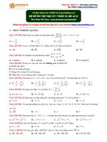 02 luyenthitop bộ đề ôn tập học kì 1 toán 10 đề số 2 