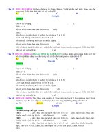 Bài tập có đáp án chi tiết về hoán vị, chỉnh hợp và tổ hợp lớp 11 phần 5 | Toán học, Lớp 11 - Ôn Luyện