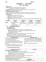 Giáo án hình học 8 soạn theo CV 5512 bộ GD 