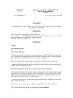 Nghị định quy định chi tiết một số điều của luật hải quan về thủ tục hải quan, kiểm tra, giám sát hải quan