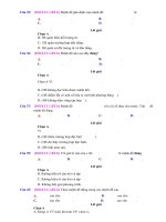 Bài tập trắc nghiệm có đáp án về mệnh đề và mệnh đề chứa biến phần 5 | Toán học, Lớp 10 - Ôn Luyện