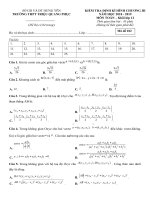 Đề kiểm tra định kì môn toán hình chương 3 lớp 12 năm 2018 trường THPT triệu quang phục mã 102 | Toán học, Lớp 12 - Ôn Luyện