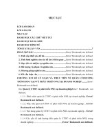 Quản lý chương trình đào tạo và phát triển nguồn nhân lực tại Công ty cổ phần dịch vụ dầu khí PTSC Quảng Ngãi