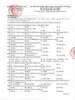 Đề thi thử THPT quốc gia 2021 - 2022 môn hóa số 124 | Đề thi đại học, Hóa học - Ôn Luyện