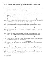 10000 cau trac nghiem HHKG lop 12 co dap an chi tiet 