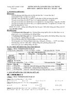 Ma trận đề thi và đề thi giữa học kì 1 môn Toán lớp 10 THPT Marie Curie | Toán học, Lớp 10 - Ôn Luyện