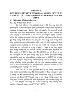 Phân tích tác động của quản trị công ty tới hiệu quả tài chính của các công ty phi tài chính niêm yết trên thị trường chứng khoán Việt Nam