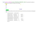 Bài tập có đáp án chi tiết về hoán vị, chỉnh hợp và tổ hợp lớp 11 phần 7 | Toán học, Lớp 11 - Ôn Luyện