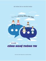 Những điều cần biết về nghề Công Nghệ Thông Tin