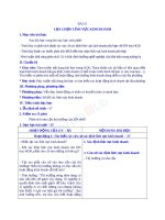 Giáo án Công nghệ 10 bài 51 Lựa chọn lĩnh vực kinh doanh | Lớp 10, Công Nghệ - Ôn Luyện