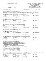 Đề thi thử THPT quốc gia 2021 - 2022 môn hóa số 6 | Đề thi đại học, Hóa học - Ôn Luyện