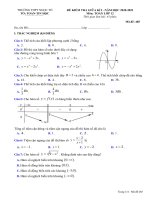 đề kiểm tra giữa kì i môn toán lớp 12mã 132  xem tại đâymã 209  xem tại đâymã 357  xem tại đâymã 485  xem tại đâyđáp án  xem